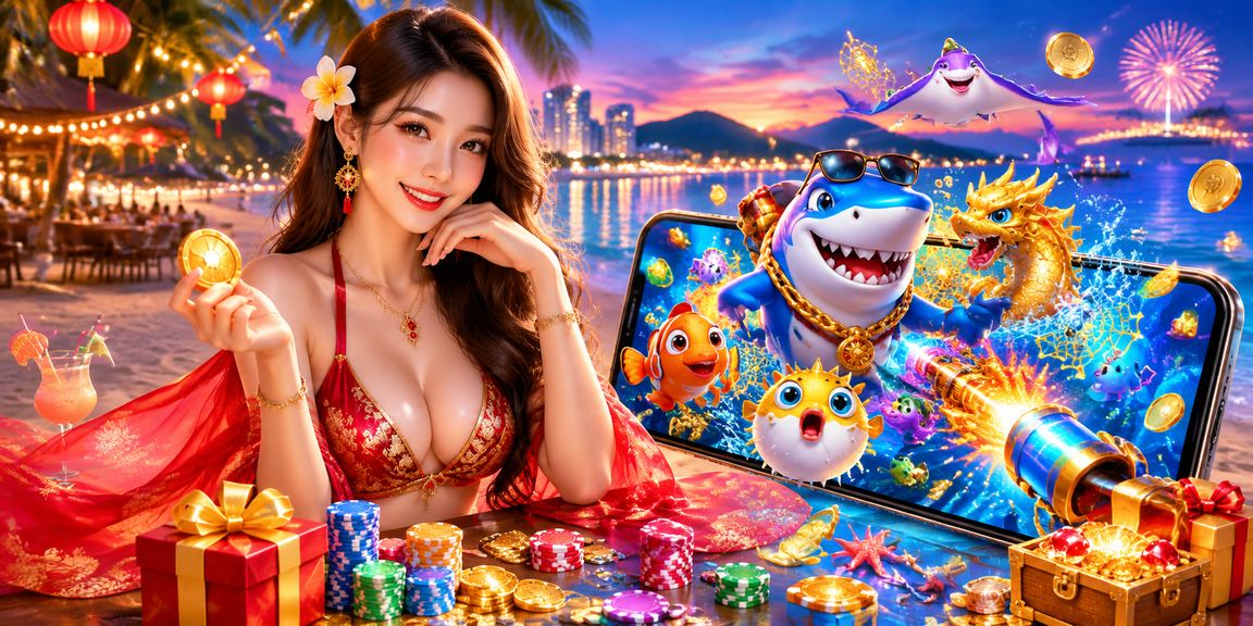 Người chơi cá cược bắn cá tại bãi biển Vũng Tàu với ứng dụng xshnmn